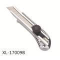 Aluminum Alloy Snap-off Utility Knife, 18mm Safety Cutter Knife